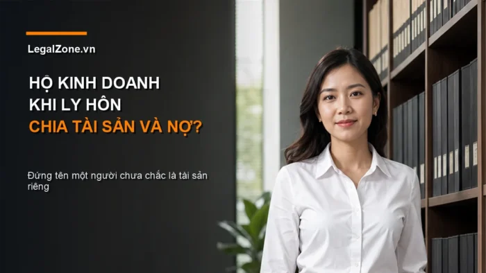 Hộ kinh doanh của vợ chồng khi ly hôn: chia tài sản, nợ và lợi nhuận thế nào?