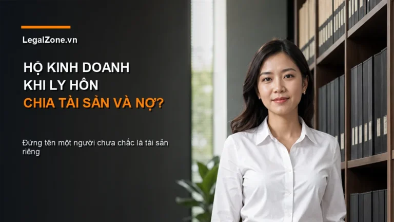 Hộ kinh doanh của vợ chồng khi ly hôn: chia tài sản, nợ và lợi nhuận thế nào?
