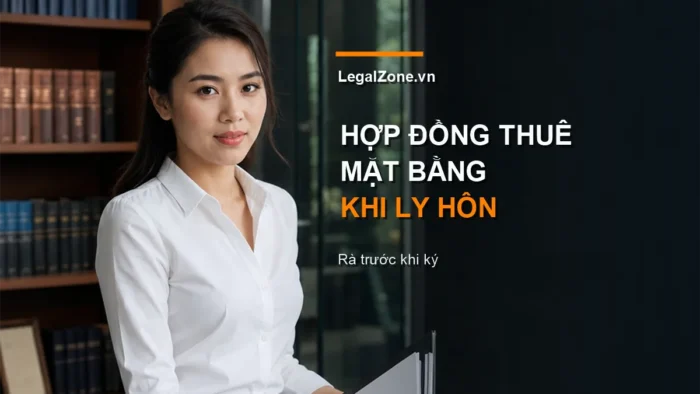 Hợp đồng thuê nhà, thuê mặt bằng kinh doanh khi ly hôn xử lý thế nào?