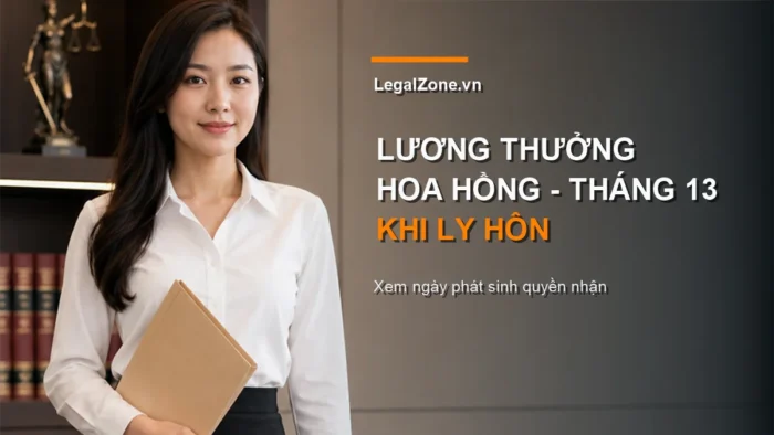 Tiền thưởng, hoa hồng, lương tháng 13 khi ly hôn có phải chia không?