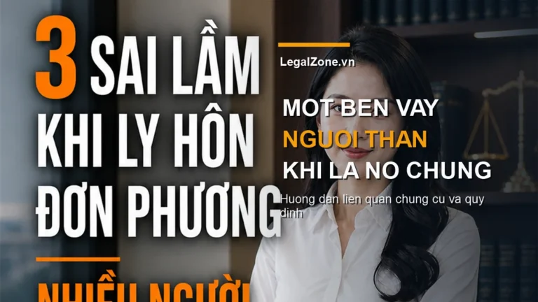 Một bên vay tiền người thân trước ly hôn: khi nào là nợ chung?