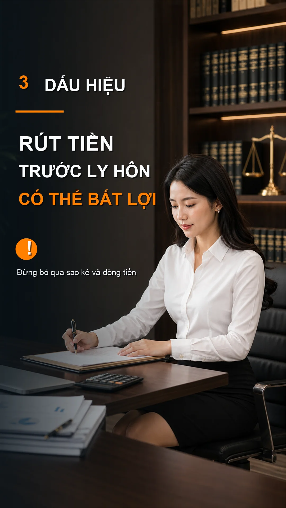 3 dấu hiệu rút tiền trước ly hôn có thể bất lợi khi chia tài sản