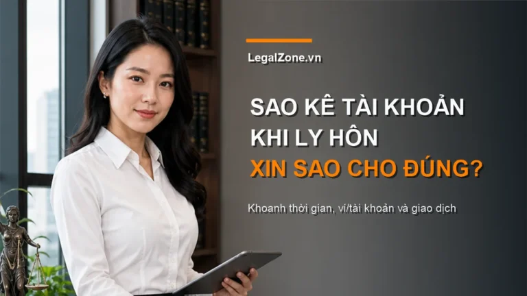 Tài khoản ngân hàng và ví điện tử khi ly hôn: có yêu cầu sao kê được không?