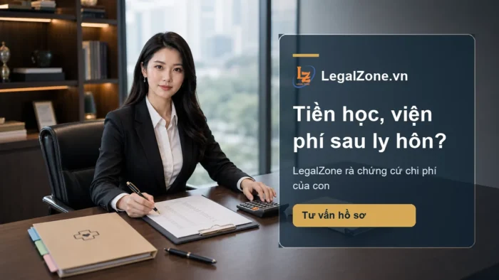 Tiền học, viện phí của con sau ly hôn: có yêu cầu bên kia cùng chịu ngoài cấp dưỡng không?