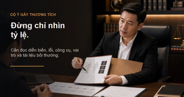 Luật sư Trần Đức Thành tư vấn bào chữa tội cố ý gây thương tích