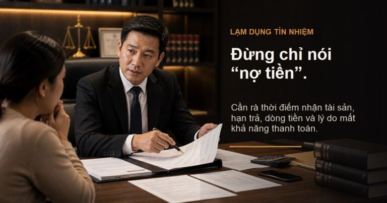 Luật sư Trần Đức Thành tư vấn bào chữa tội lạm dụng tín nhiệm chiếm đoạt tài sản