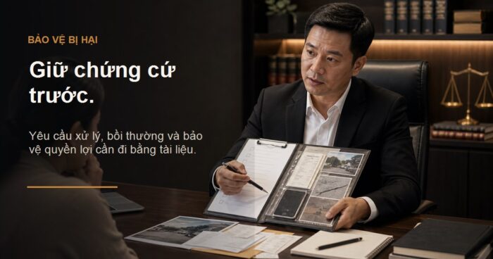 Luật sư bảo vệ bị hại trong vụ án hình sự: chứng cứ, bồi thường, quyền lợi