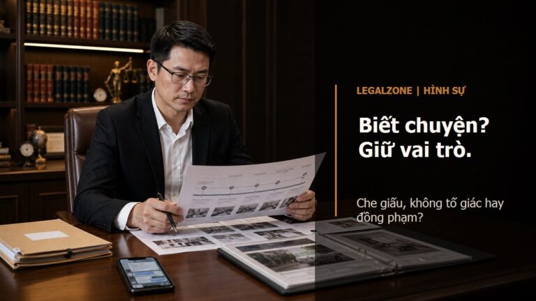Che giấu và không tố giác tội phạm: khác gì đồng phạm, khi nào bị xử lý?