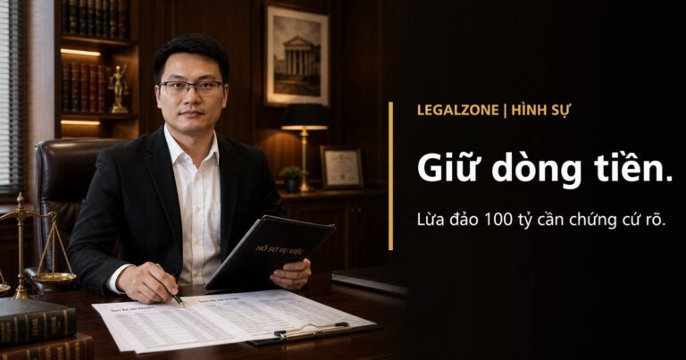 Tội lừa đảo chiếm đoạt tài sản 100 tỷ đồng: mức án, rủi ro và cách xử lý