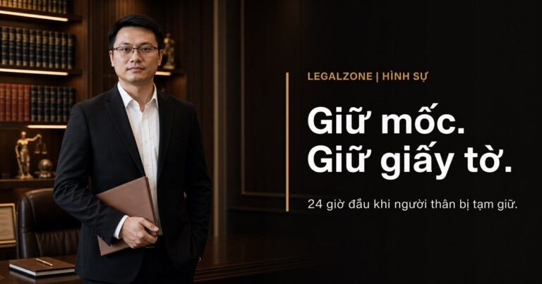 Người bị tạm giữ và người bị buộc tội: quyền cần biết trong 24 giờ đầu
