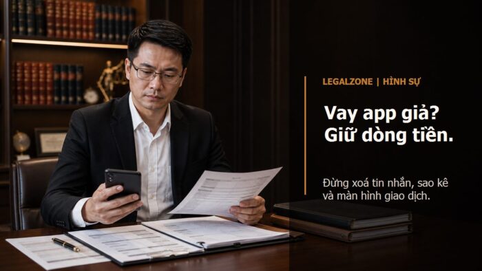 Vay tiền qua app bị lừa: khi nào tố giác lừa đảo, cần giữ chứng cứ gì?