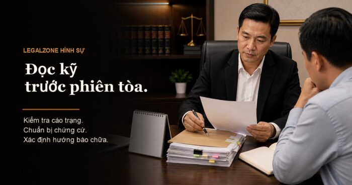 Nhận cáo trạng trong vụ án hình sự: cần làm gì trước phiên tòa?