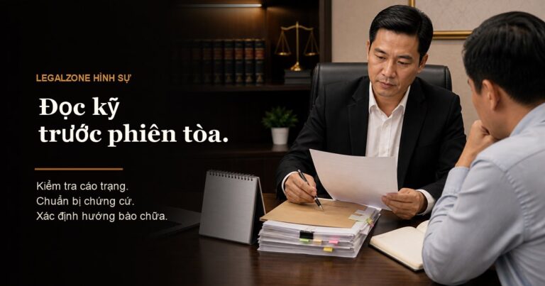 Nhận cáo trạng trong vụ án hình sự: cần làm gì trước phiên tòa?