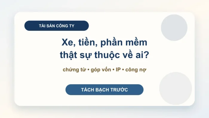 Tài sản của doanh nghiệp là gì?