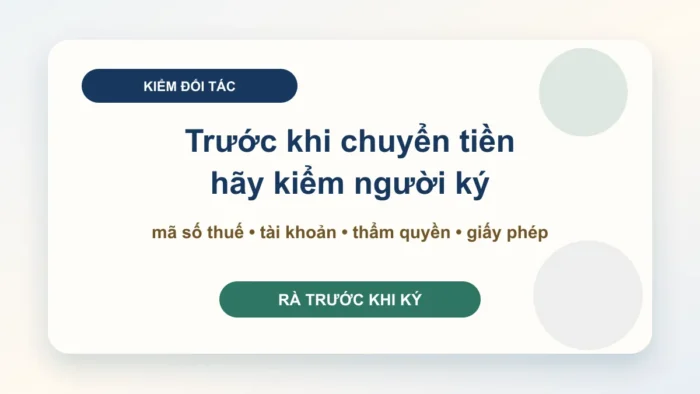 Tra cứu thông tin doanh nghiệp