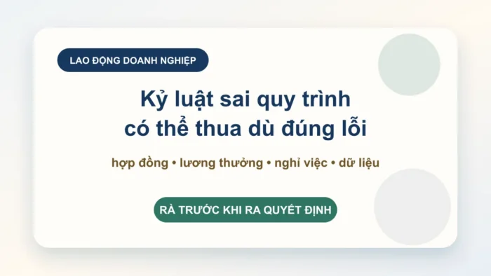Tư vấn luật lao động