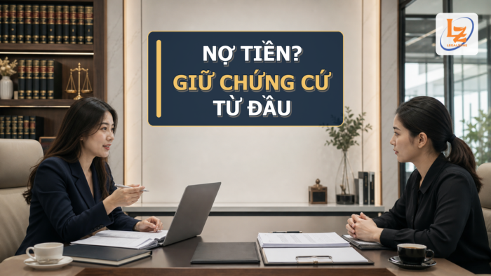 Không có hợp đồng đầy đủ vẫn bị nợ tiền: cần giữ chứng cứ nào để đòi công nợ?