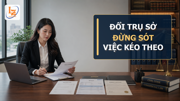 Thay đổi địa chỉ trụ sở công ty: phải cập nhật gì ngoài hồ sơ đăng ký?