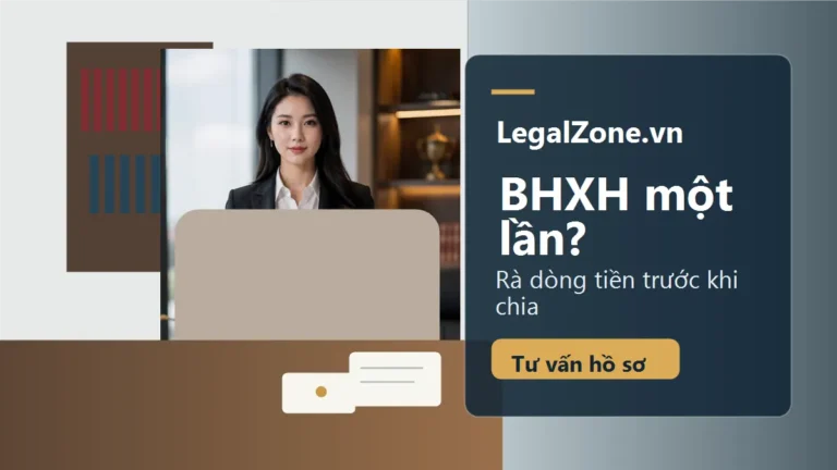 Luật sư LegalZone tư vấn trợ cấp thôi việc và BHXH một lần khi ly hôn