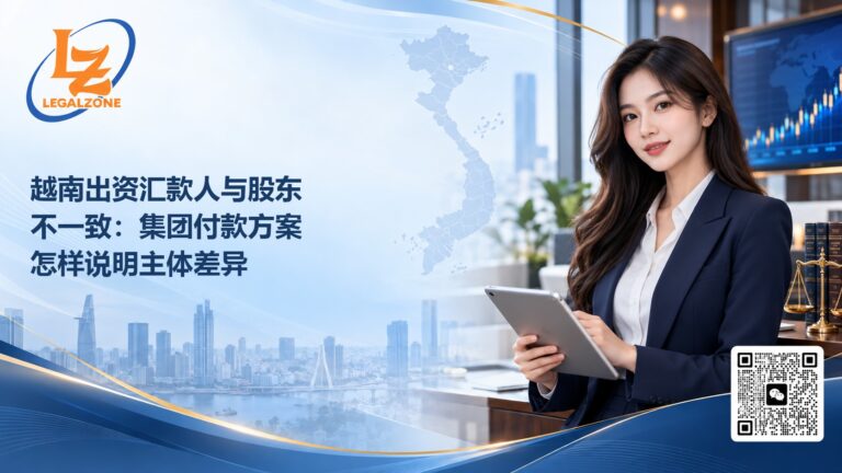 越南出资汇款人与股东不一致：集团付款方案怎样说明主体差异