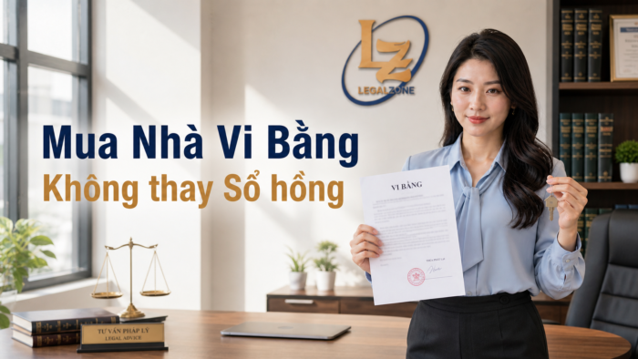 Mua nhà bằng vi bằng có sang tên được không năm 2026?