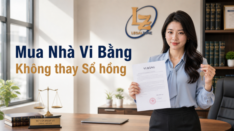 Mua nhà bằng vi bằng có sang tên được không năm 2026