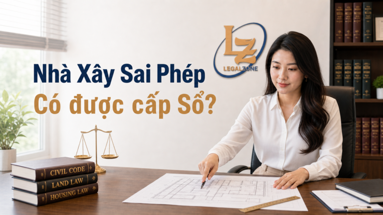 Nhà xây sai phép có được cấp Sổ hồng không năm 2026