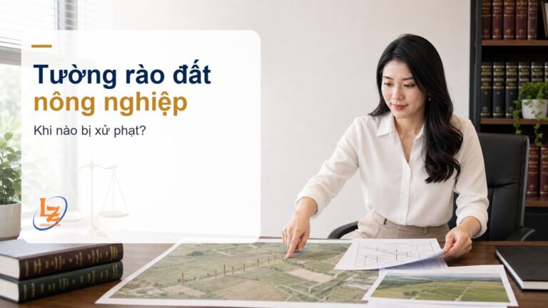 Xây tường rào trên đất nông nghiệp có bị phạt không?