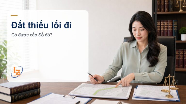 Đất không có lối đi có được cấp Sổ đỏ không?