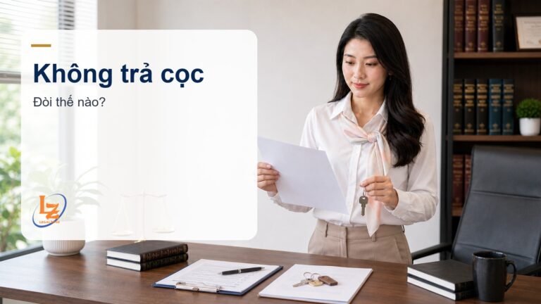 Chủ nhà không trả cọc thuê nhà phải làm gì?