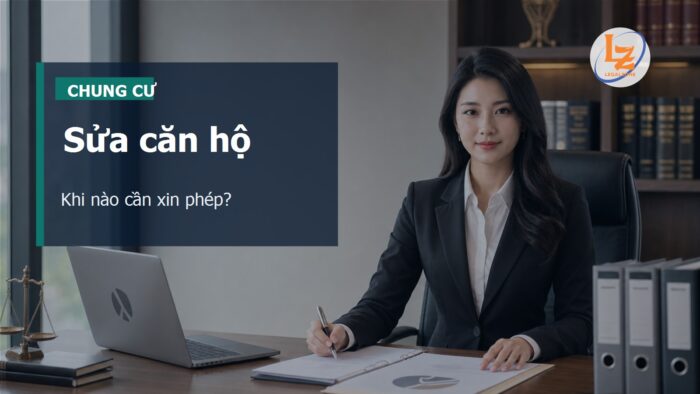 Sửa chữa căn hộ chung cư có cần xin phép không năm 2026?
