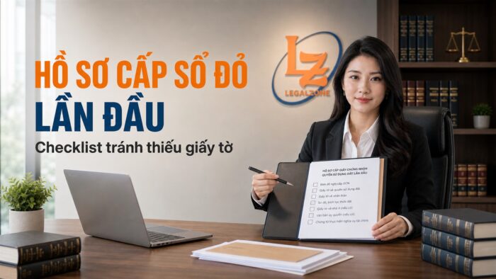 Hồ sơ cấp Giấy chứng nhận lần đầu năm 2026 gồm những gì?