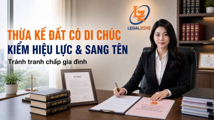 Luật thừa kế đất đai có di chúc năm 2026: hiệu lực và sang tên