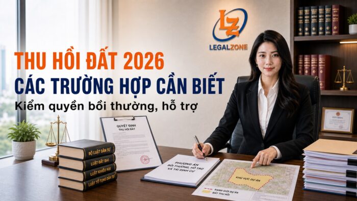 Các trường hợp Nhà nước thu hồi đất năm 2026