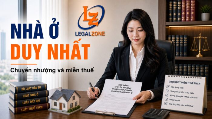 Chuyển nhượng nhà ở duy nhất: điều kiện miễn thuế và hồ sơ