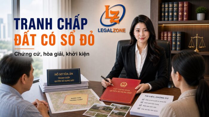 Tranh chấp quyền sử dụng đất khi có Sổ đỏ: chứng cứ và cách xử lý