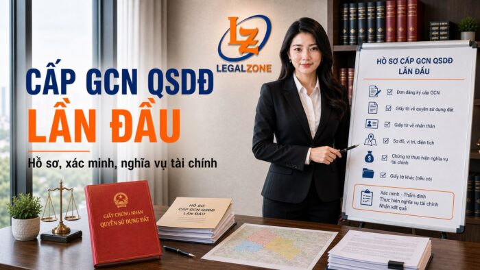 Thủ tục cấp Giấy chứng nhận quyền sử dụng đất lần đầu