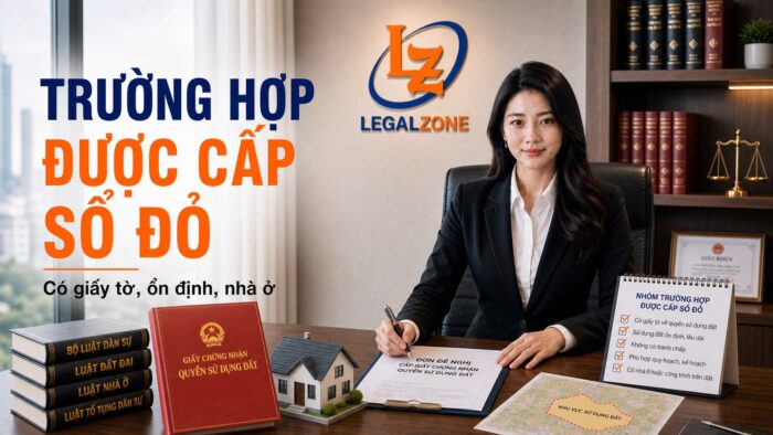 Các trường hợp được cấp Sổ đỏ năm 2026