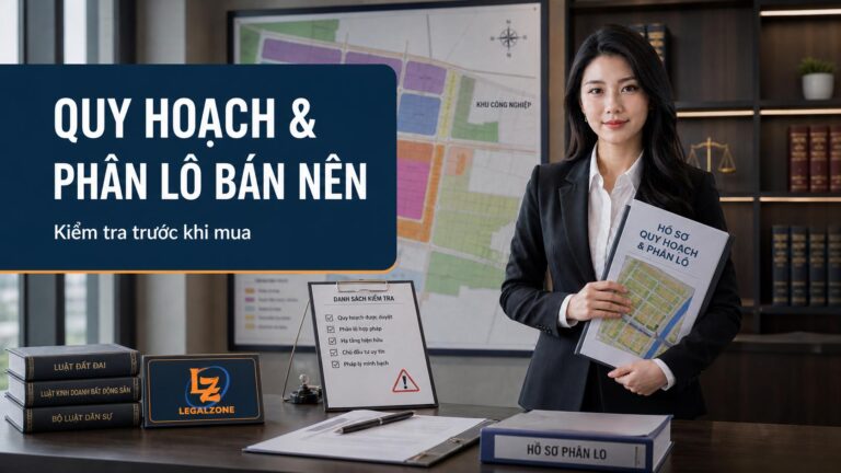Quy hoạch đất đai và rủi ro phân lô bán nền quanh khu công nghiệp