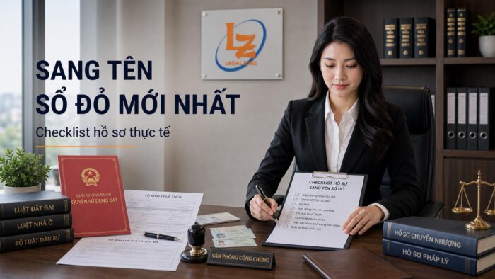 Sang tên Sổ đỏ mới nhất: checklist hồ sơ và luồng xử lý