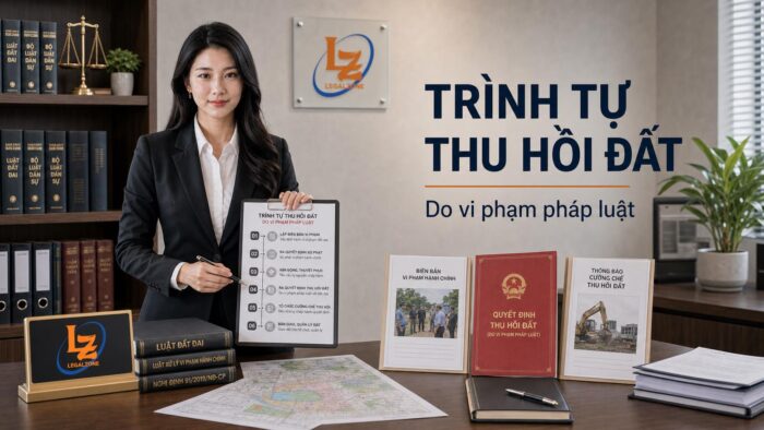 Trình tự thu hồi đất do vi phạm pháp luật đất đai