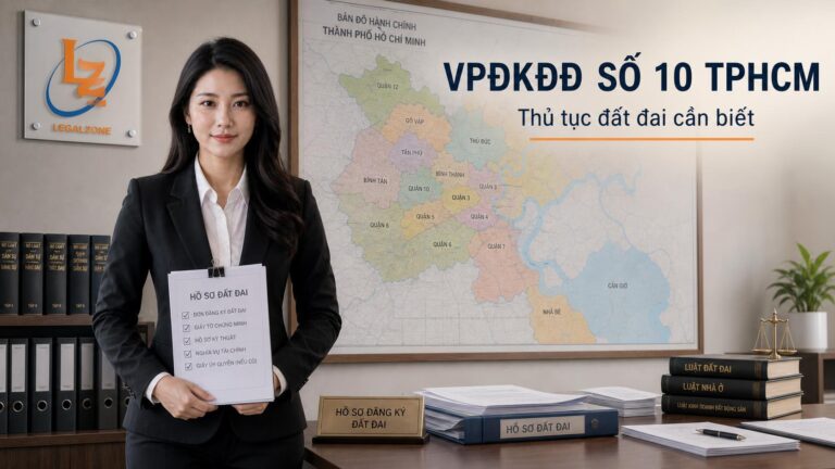 Chi nhánh Văn phòng đăng ký đất đai số 10 TPHCM: thủ tục cần biết