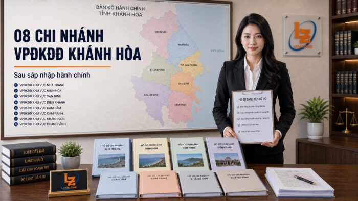 Danh sách 08 chi nhánh Văn phòng đăng ký đất đai Khánh Hòa sau sáp nhập