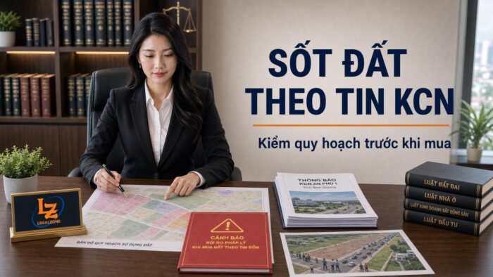 Sốt đất theo tin khu công nghiệp mới: checklist pháp lý trước khi mua