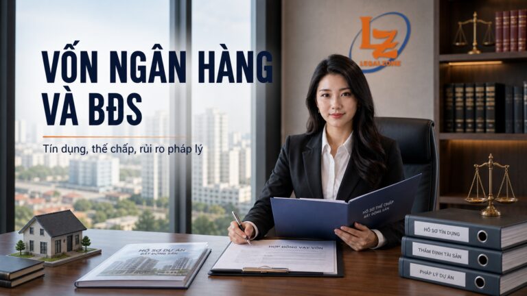Ngân hàng rót vốn vào bất động sản: tín dụng, thế chấp và rủi ro pháp lý