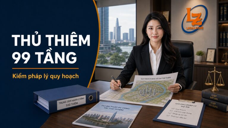 Thủ Thiêm và tháp 99 tầng: kiểm pháp lý quy hoạch trước khi mua bán