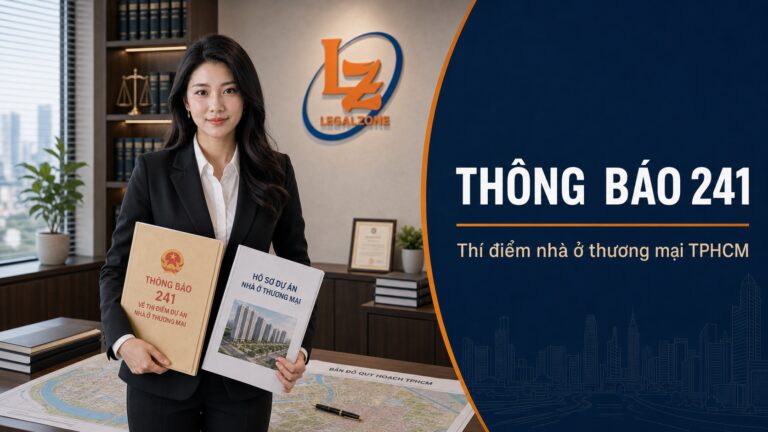 Thông báo 241 về thí điểm nhà ở thương mại TPHCM: checklist pháp lý