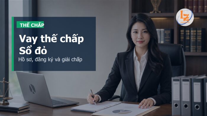 Thủ tục vay thế chấp Sổ đỏ: hồ sơ, đăng ký thế chấp và giải chấp
