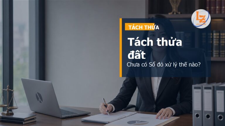 Tách thửa đất chưa có Sổ đỏ: khi nào phải cấp GCN hoặc chuyển mục đích trước?
