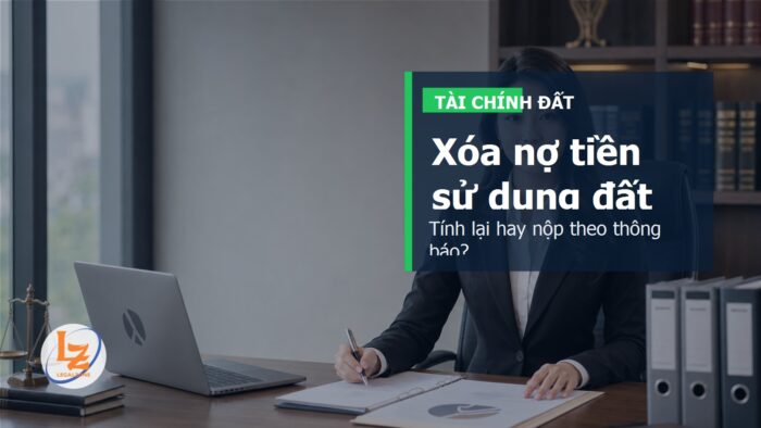 Xóa nợ tiền sử dụng đất sau nhiều năm: có phải tính lại không?